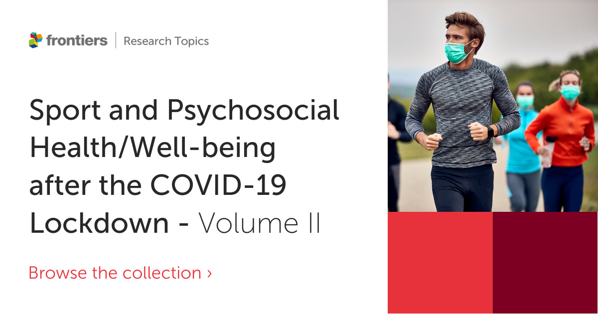 Frontiers - Sports and Active Living (@frontsportsal) on Twitter photo 🟥Explore the second volume of our collection that looks at the impact of #covid19 lockdowns on sport and psychosocial health and well-being.
Browse here: >frontiersin.org/researchtopic/…<
<a href="/R_Eime/">Rochelle Eime, PhD</a> 🟥Explore the second volume of our collection that looks at the impact of #covid19 lockdowns on sport and psychosocial health and well-being.
Browse here: >frontiersin.org/researchtopic/…<
<a href="/R_Eime/">Rochelle Eime, PhD</a>