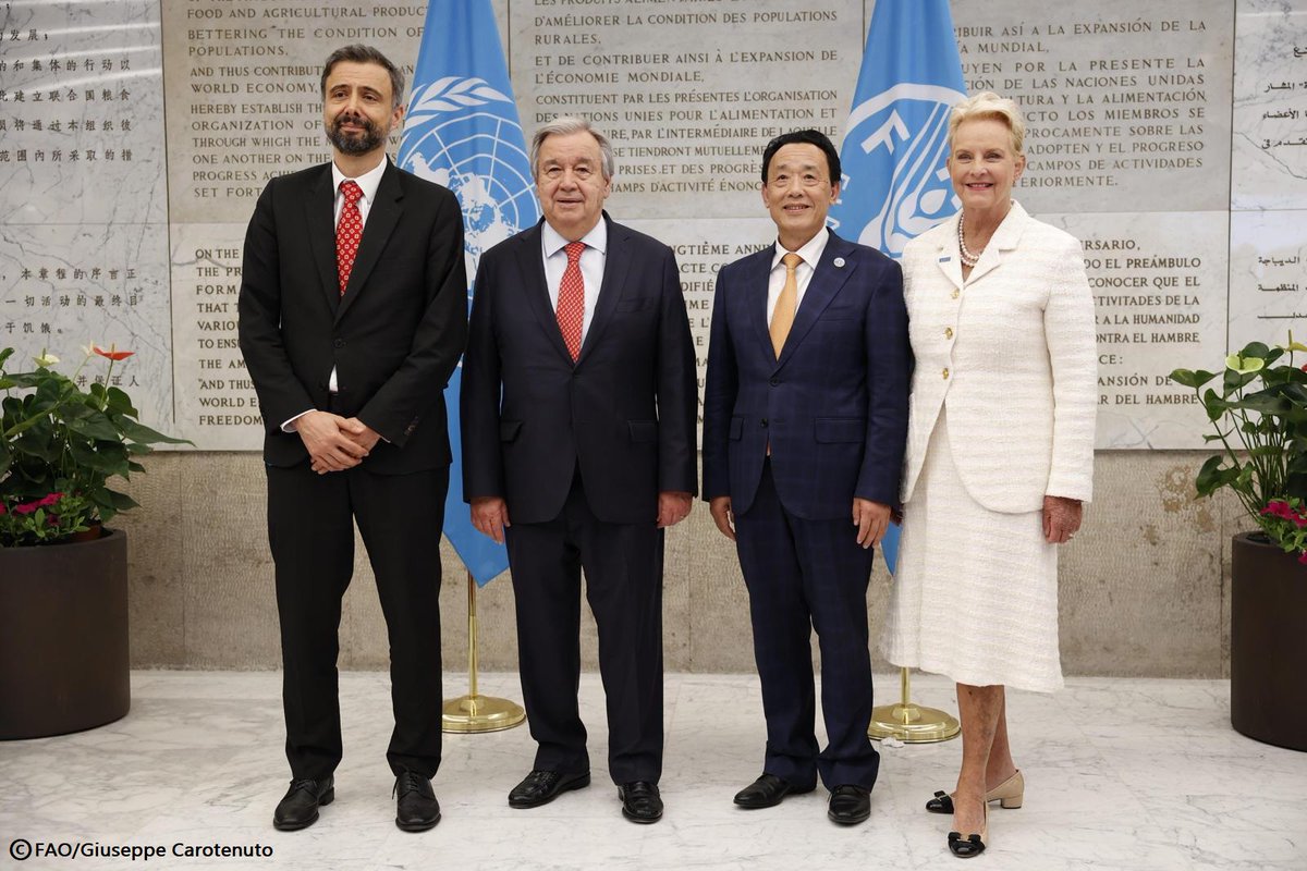 FAO Director-General QU Dongyu tweet media