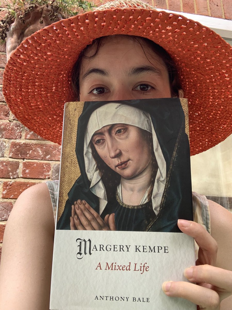 Loved Anthony Bale’s ⁦@RealMandeville⁩ subtle and highly sympathetic biography of #MargeryKempe in A Mixed Life.

Still stuck on his reading of Margery’s cycles of emotion, through despair > sinfulness > dread > tears > joy. 

#medievaltwitter
