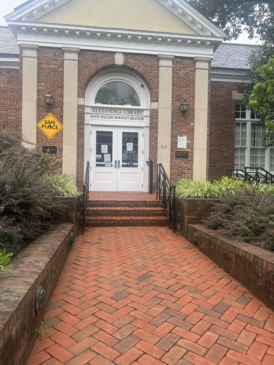 One of the earliest sit-ins of the civil rights era didn’t take place at a lunch counter, but at a public library in Alexandria, VA in 1939. 

Like many of the period, the library was segregated, leaving Black residents w/o access to library services despite the taxes they paid.