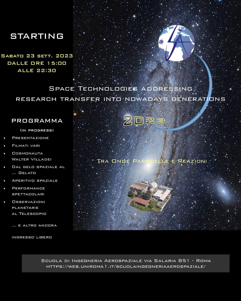 SpaceSapienza (@spacesapienza) on Twitter photo 