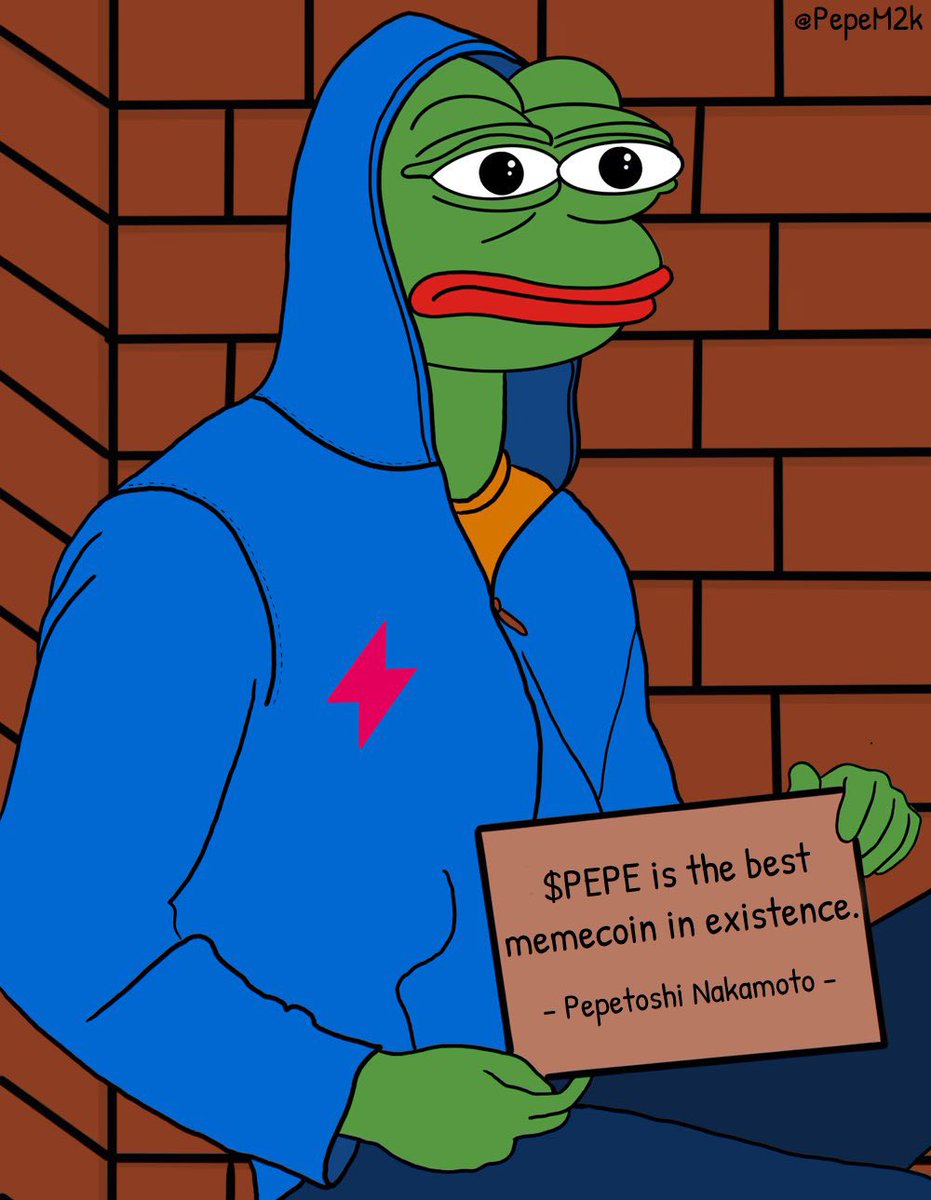pepetoshi's tweet photo. 25 best memecoins:

1. $pepe
2. $pepe
3. $pepe
4. $pepe
5. $pepe
6. $pepe
7. $pepe
8. $pepe
9. $pepe
10. $pepe
11. $pepe
12. $pepe
13. $pepe
14. $pepe
15. $pepe
16. $pepe
17. $pepe
18. $pepe
19. $pepe
20. $pepe
21. $pepe
22. $pepe
23. $pepe
24. $pepe
25. $pepe

🐸 https://t.co/hnVP18YEKS