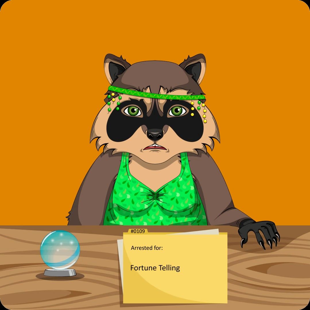 She is a gypsy who accidentally came to the Blockchain. She made a gallery on <a href="/OM100m/">OM</a> and tells #PFPs fortune by charging a small gas fee.

#PFP #RIC #NFTs