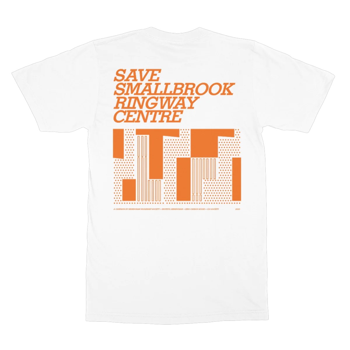 Demonstrate your support for Birmingham's #savesmallbrookringwaycentre #retrofirst campaign with these T's by @modernistsocBHM 
the-modernist.org/collections/ba… 
#brutifulbrum