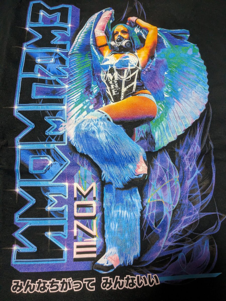 k2bono's tweet image. #PWTees
CMパンクとモネさん。