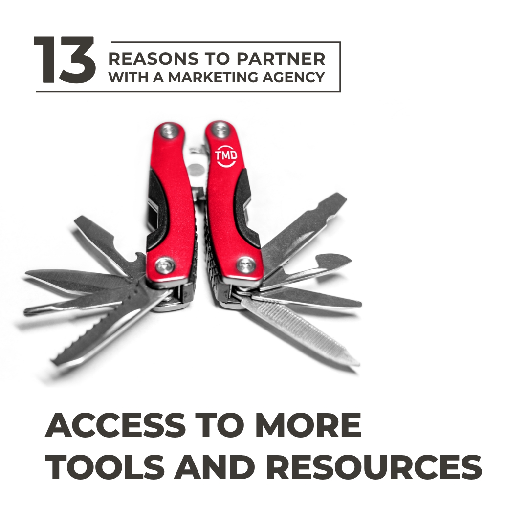Reason #12 to partner with a #marketing agency: Subscriptions to marketing tools are expensive and often have hidden costs, plus the time needed for training. We have tools for #social listening, #research, #design, #PR, project management, and more, so you can avoid these costs.