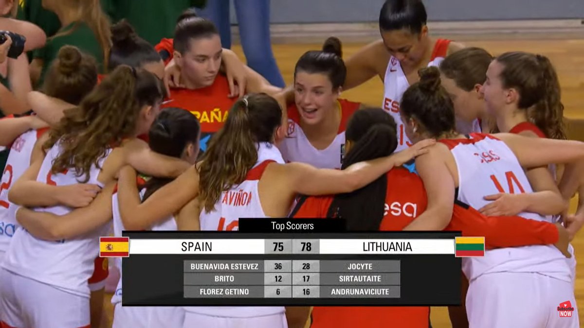 Bernat Canut: 'Elena Buenavida ha cargado emocionalmente con el equipo durante todo el Mundial #FIBAU19'

▪️Levantó a compañeras tras la final
▪️Se puso la camiseta de Asensio
▪️Lideró en la pista desde el ejemplo
▪️Levantó a la U18 en 2022 tras la final

Lo lleva en la sangre.