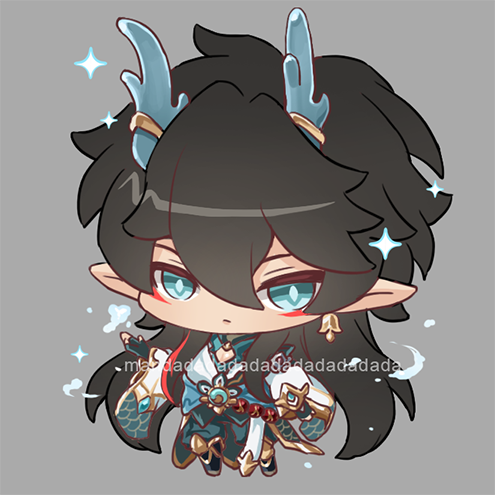 Heehh Drew mini Da Heng(?) Da Feng(?) Imbibitor lunae(??)