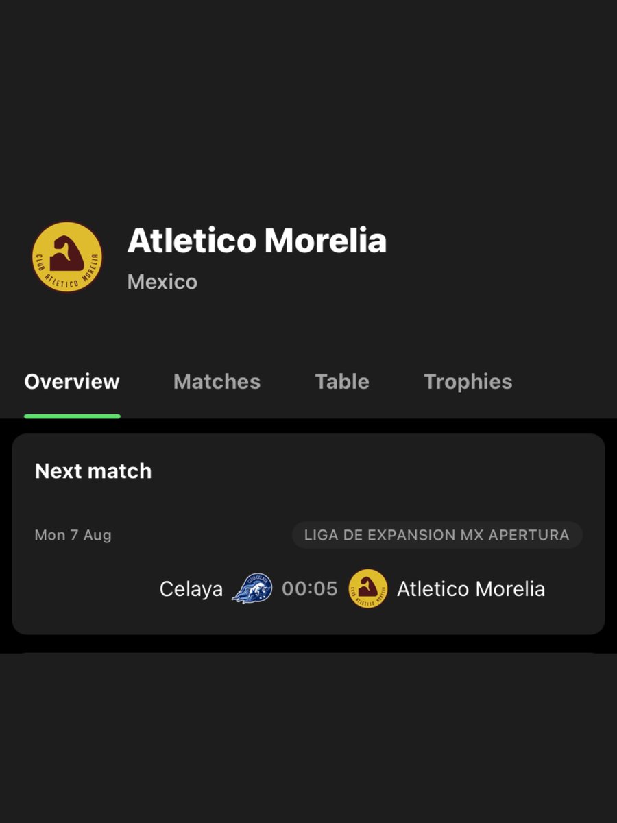 FotMob's tweet photo. 🇲🇽💪 Today's FotMob crest of the day goes to Atlético Morelia.

They've readopted a crest depicting a flexing bicep that predates the emoji era (but suits it perfectly) and was previously used by the club in the 1980s. https://t.co/cqM1PfMzHh