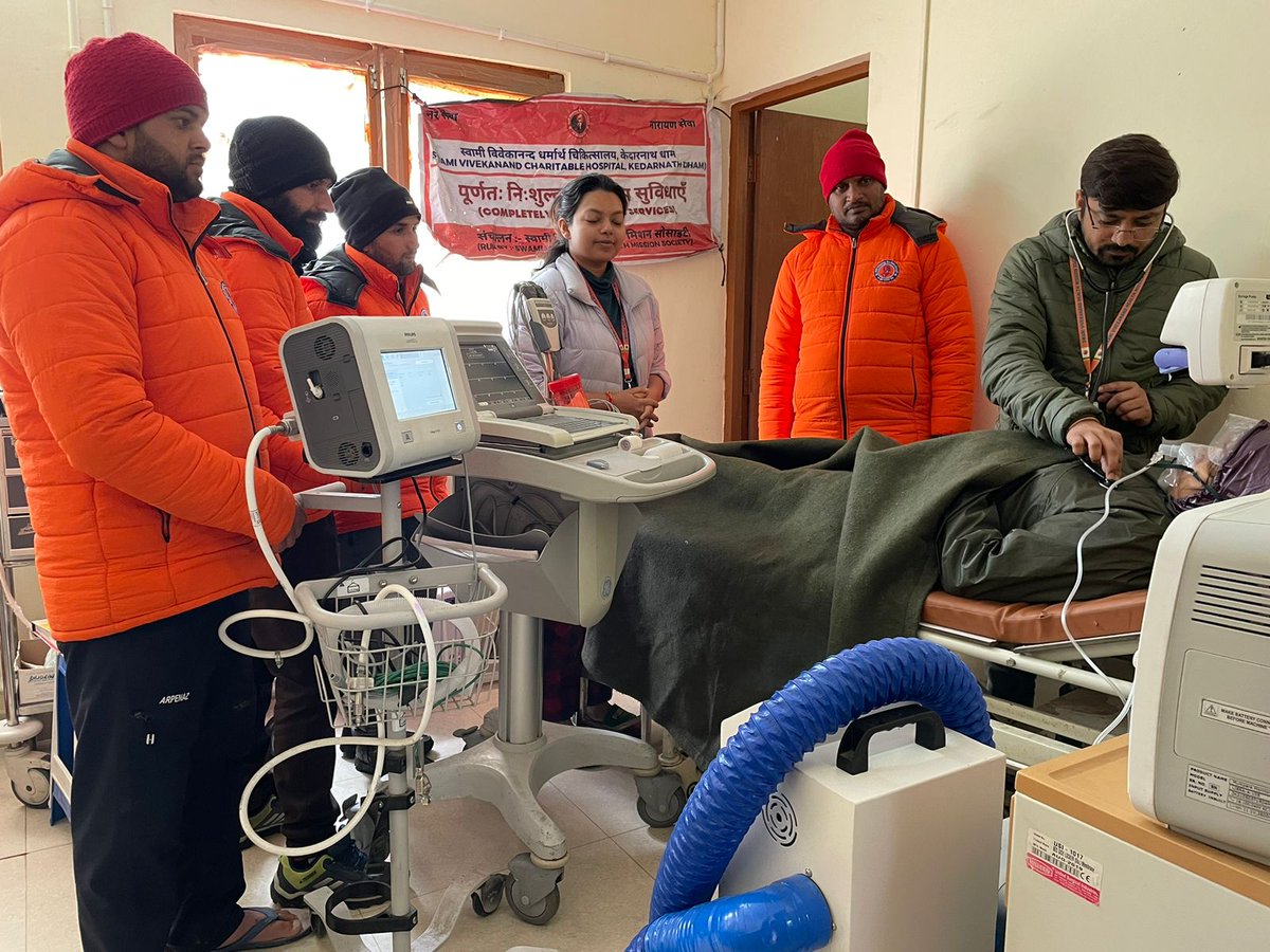 AIIMS, New Delhi sends a team of Doctors for Medical Assistance and Care during the #Kedarnath Ji #CharDhamYatra to provide medical treatment to the pilgrims

The Kedarnath Ji, in Char Dham Yatra attracts thousands of devotees each year, seeking solace, spiritual rejuvenation,