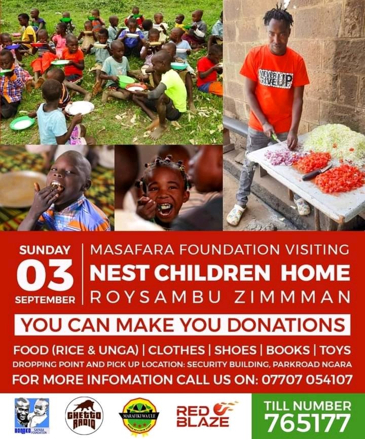 I have started a journey Reach us at Bonoko Baba Watoto Bonoko Baba Watoto Wengii Support Children Who in The Ghetto #bonokosafarafaundation Jah bless as you give The Poor Till Number 7651777 @bonokodeh @GhettoRadio895 @MajimajiKenya #Goteana