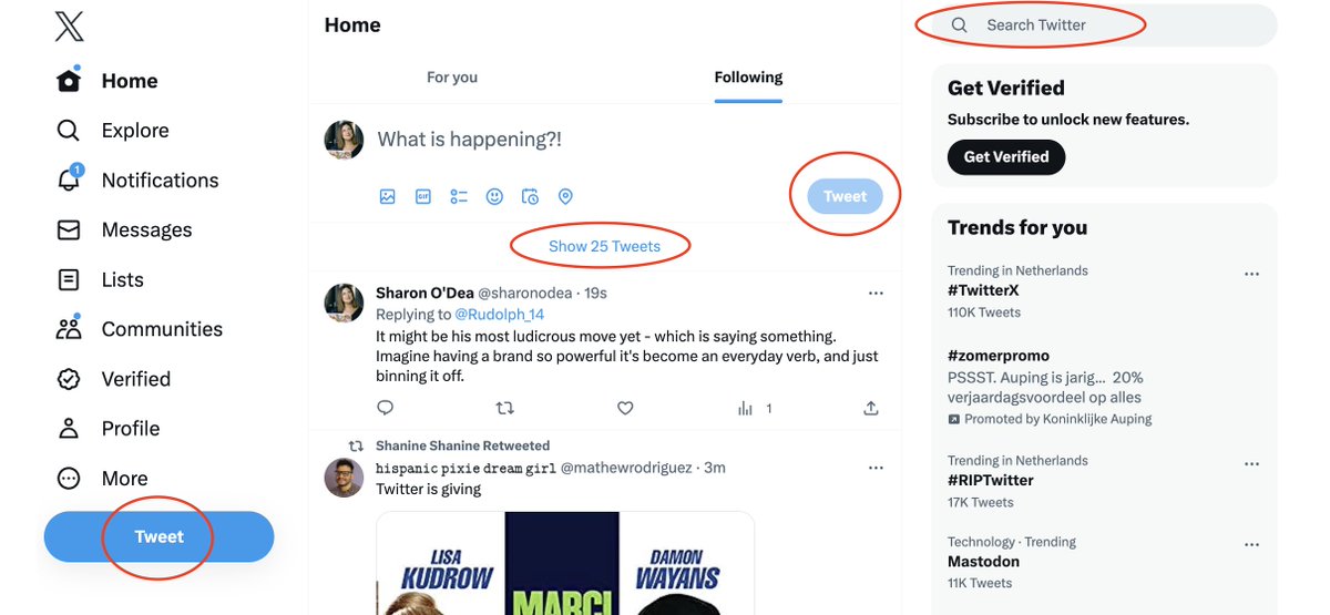 I'm not saying the roll out of X is a half-arsed mess but even the UI didn't get the memo.