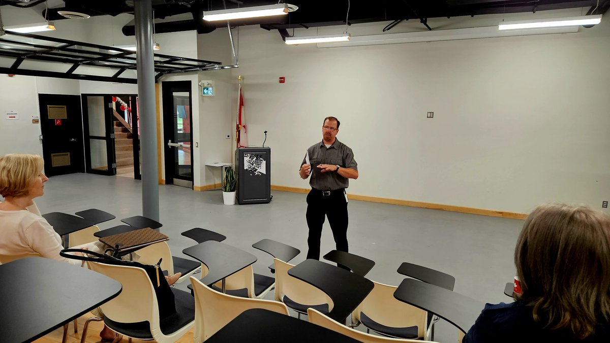 Local economic development and innovation centre updates this morning at <a href="/Venture_13/">Venture13</a> with Manager Daniel Van Kampen from the <a href="/TownofCobourg/">Town of Cobourg</a>.