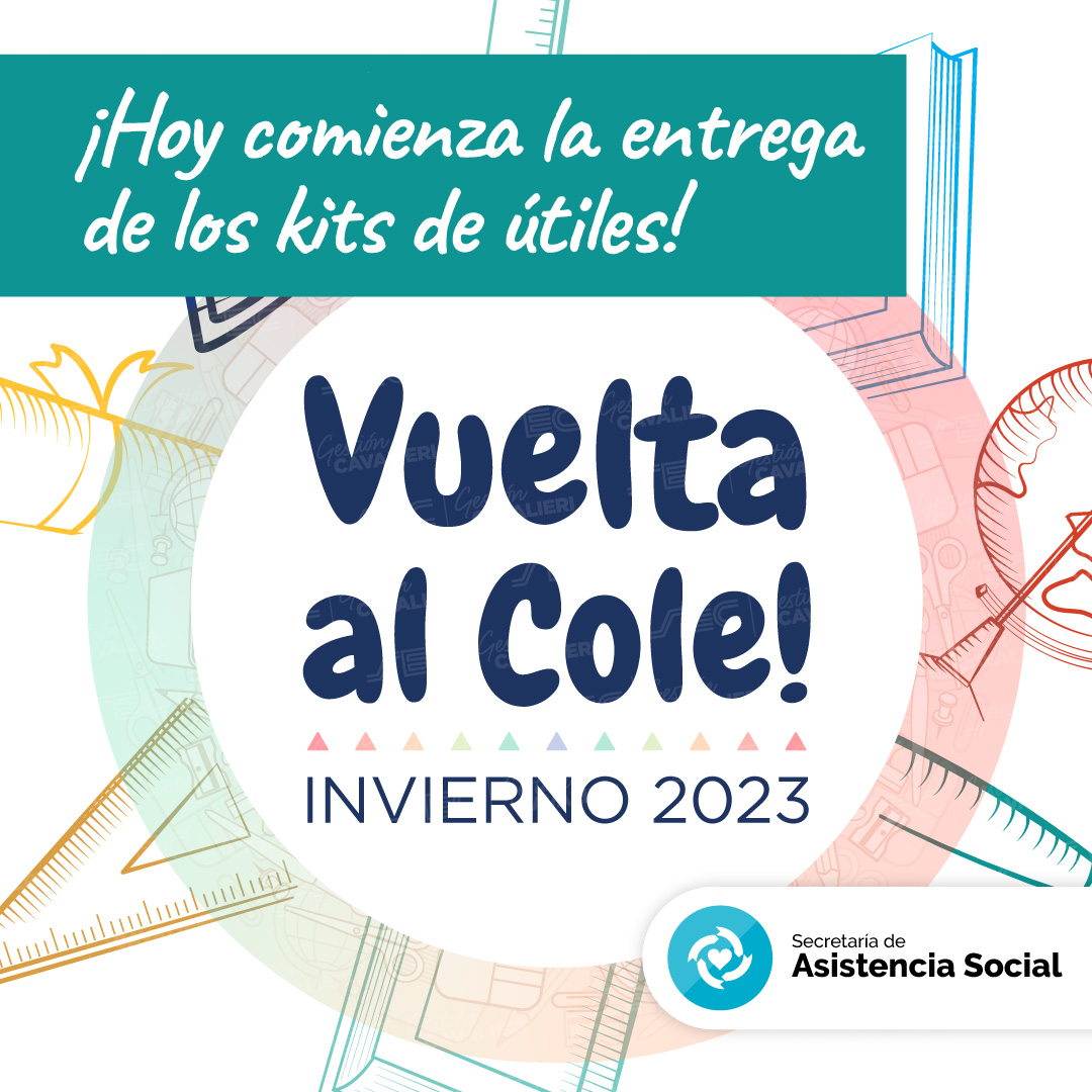 ¡COMIENZA LA ENTREGA DE #VueltaAlCole! ✏️📚

Hoy damos inicio a la entrega del beneficio más solicitado por los afiliados/as al SEC - CABA, en nuestra sede ubicada en 📍 Chacabuco 170.

‼️Se entregarán kits únicamente en el día y horario del turno, sin excepción.