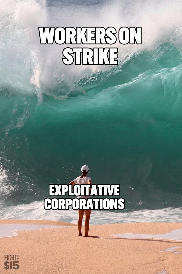 Fast food workers, Writers, Actors & Performers, UPS workers, and more have been organizing and exerting their power. It’s time for the bosses to listen up.
#UnionsForAll https://t.co/XUMB5UzFaw