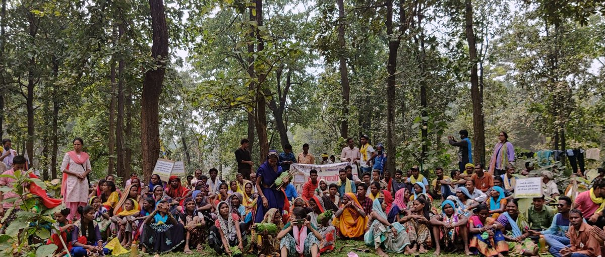 FCA 2023 is another attack on the legal and constitutional rights of adivasis guaranteed under the 5th Schedule, FRA and PESA Act. #SaveIndianForests #ScrapForestConservationAmendmentBill2023 @pmoindia <a href="/moefcc/">MoEF&CC</a>