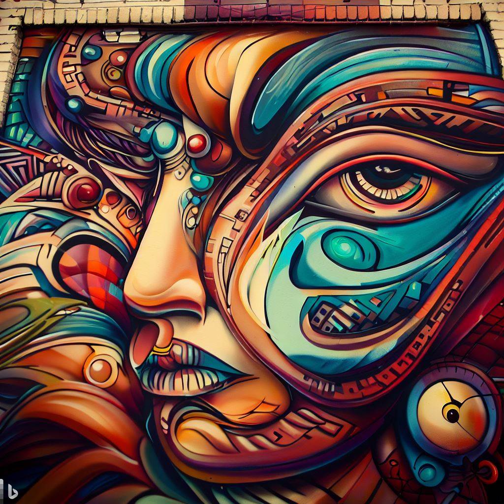 RandomRambles20's tweet photo. Street art!#artificialintelligenceart #art #imagination #fantasy #AI #artgallery #instaart #aiart #inspiration #aisrtwork #aicommunity #aigenerated #future #artistic #dream #artofinstagram #dreamarts #creative #enchanted #nft #nftart #nftcommunity https://t.co/KVckVcJvHX