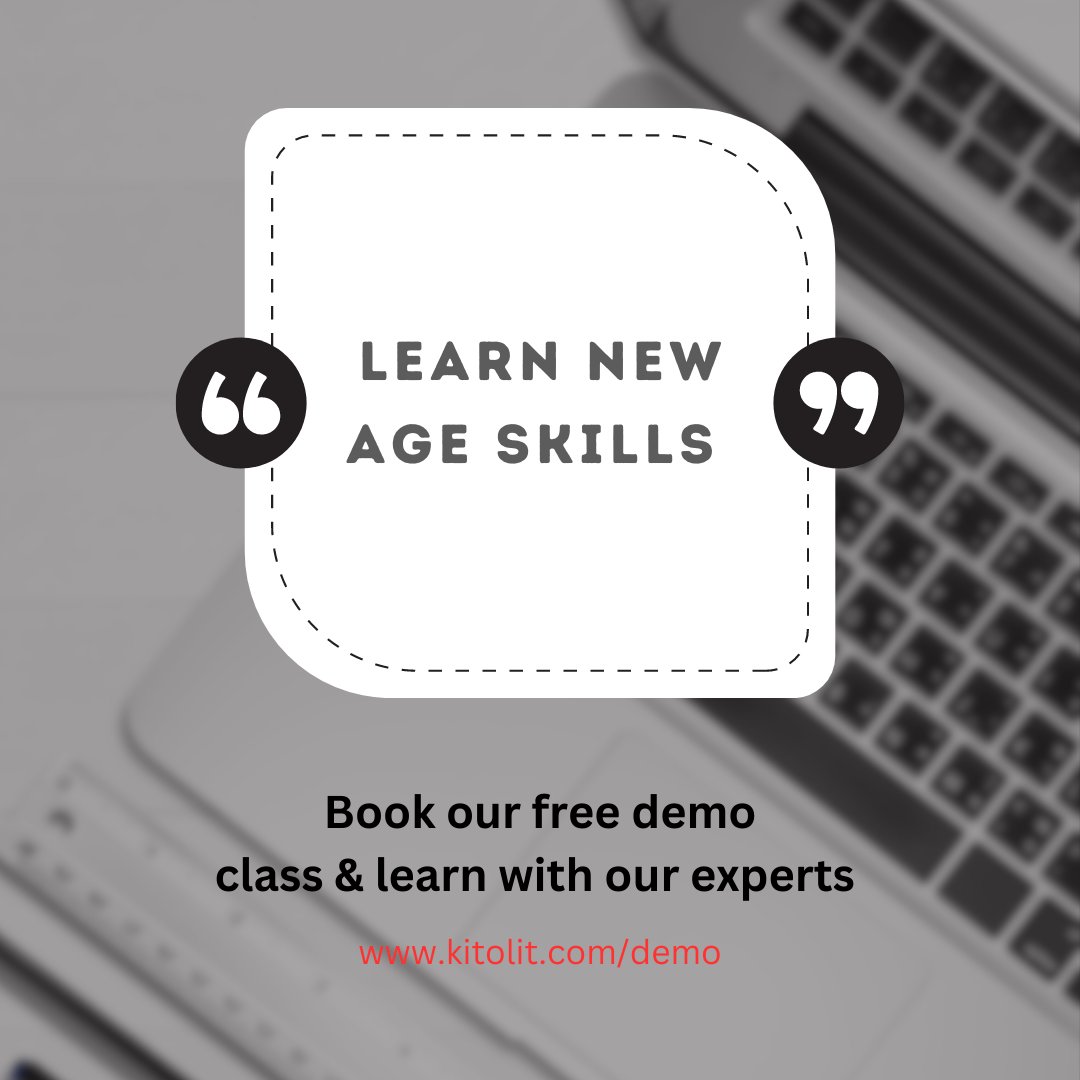 kitolit's tweet image. Book it now!
kitolit.com/demo

#demo #freedemo #democlass #booknow #grabyourseat