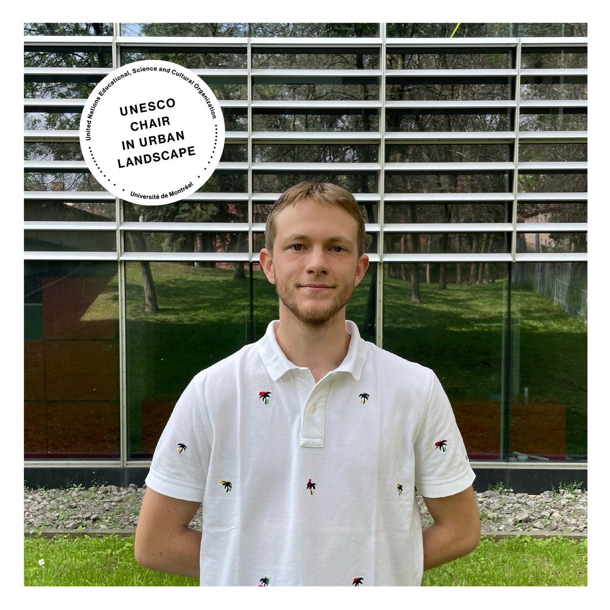 🔦SPOTLIGHT INTERN - Meet Florian Husson, engineering student from CESI Nice, who is currently doing his internship at the @unesco_studio. Florian is participating in the 5G project; on fostering the integration of 5G antennas in the urban landscape. #5G #technology