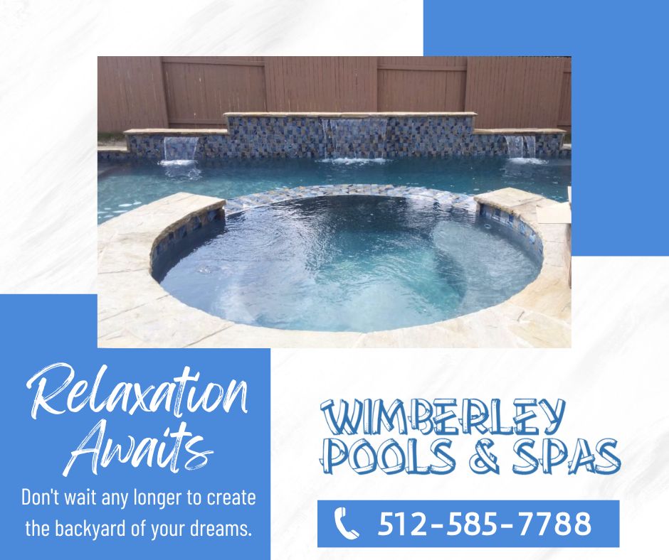 🌊✨ Stop dreaming about your perfect pool and spa and make it a reality with Wimberley Pools and Spas! 📞 Contact us today. bit.ly/3XI5YZ0 
#WimberleyPools #DrippingSpringsPools #PoolBuilders #BackyardOasis #TXHillCountry #PoolDesigns #CustomPool #PoolConstruction