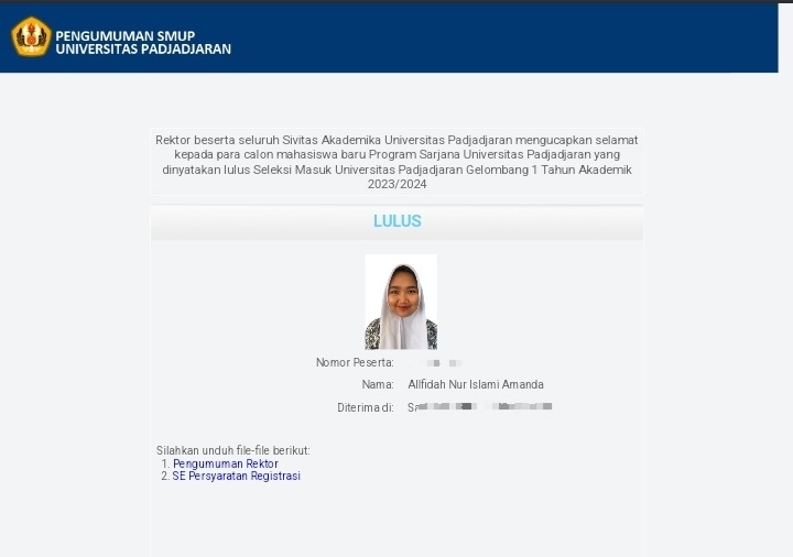 truffleluvv's tweet photo. wooiii sy keterima smup masyaallah yaallah tengkyu sekali jd barudak sunda https://t.co/ilu50xOtqu