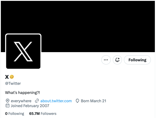 StephLoffredo's tweet photo. Does anyone else feel like @Twitter's bio line: "What's happening?!" now just feels absolutely foreboding? Like a robot in distress... 

#TwitterX #RIPTwitter https://t.co/KgqZyLDLNO