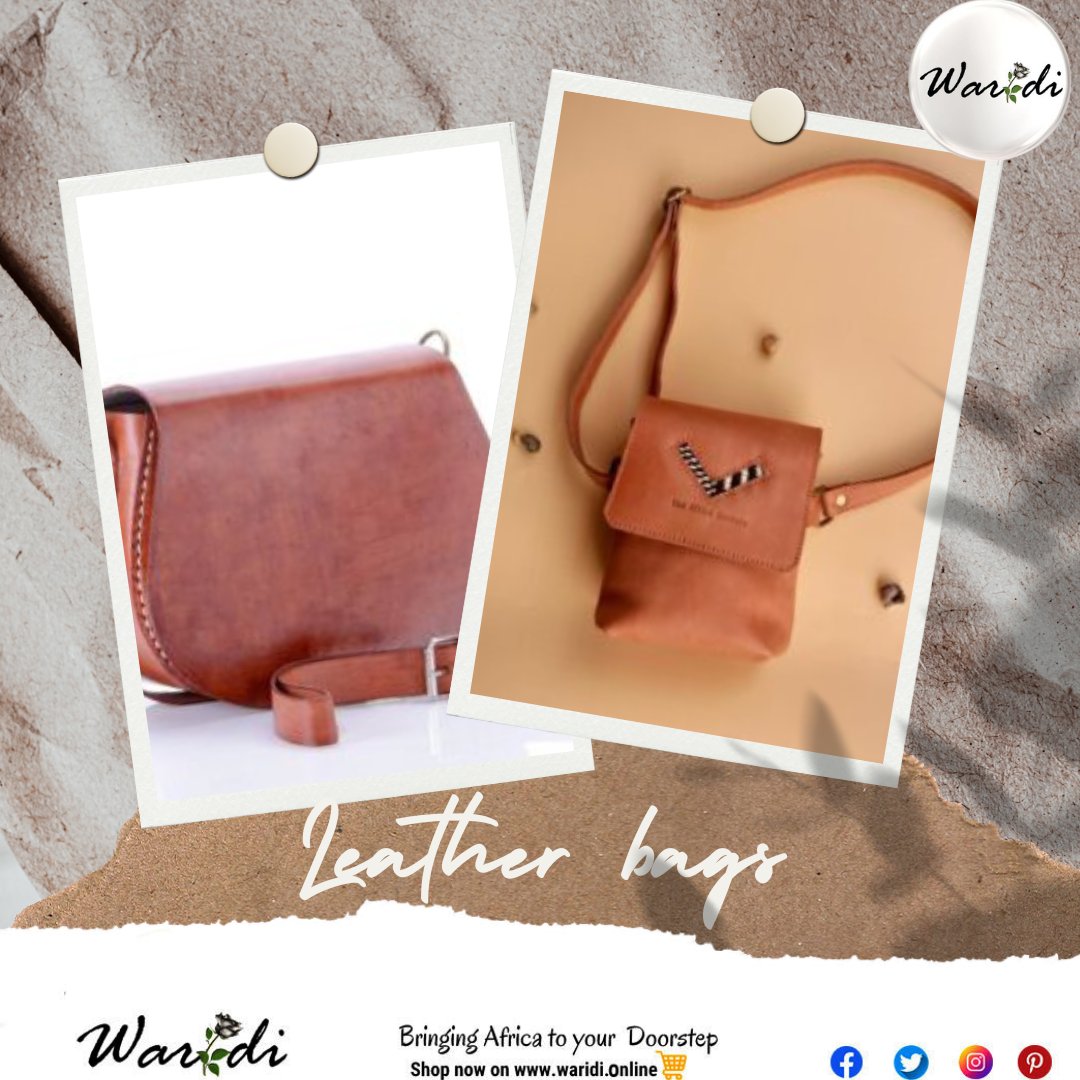 Leather is more than just a material, it’s an attitude and if you’re not at your best when you wear it, then hide it somewhere in the back of your closet.
Visit our online shop at waridi.online and make your orders!
#africanchild #african  #letsgoafrica #buyafrica