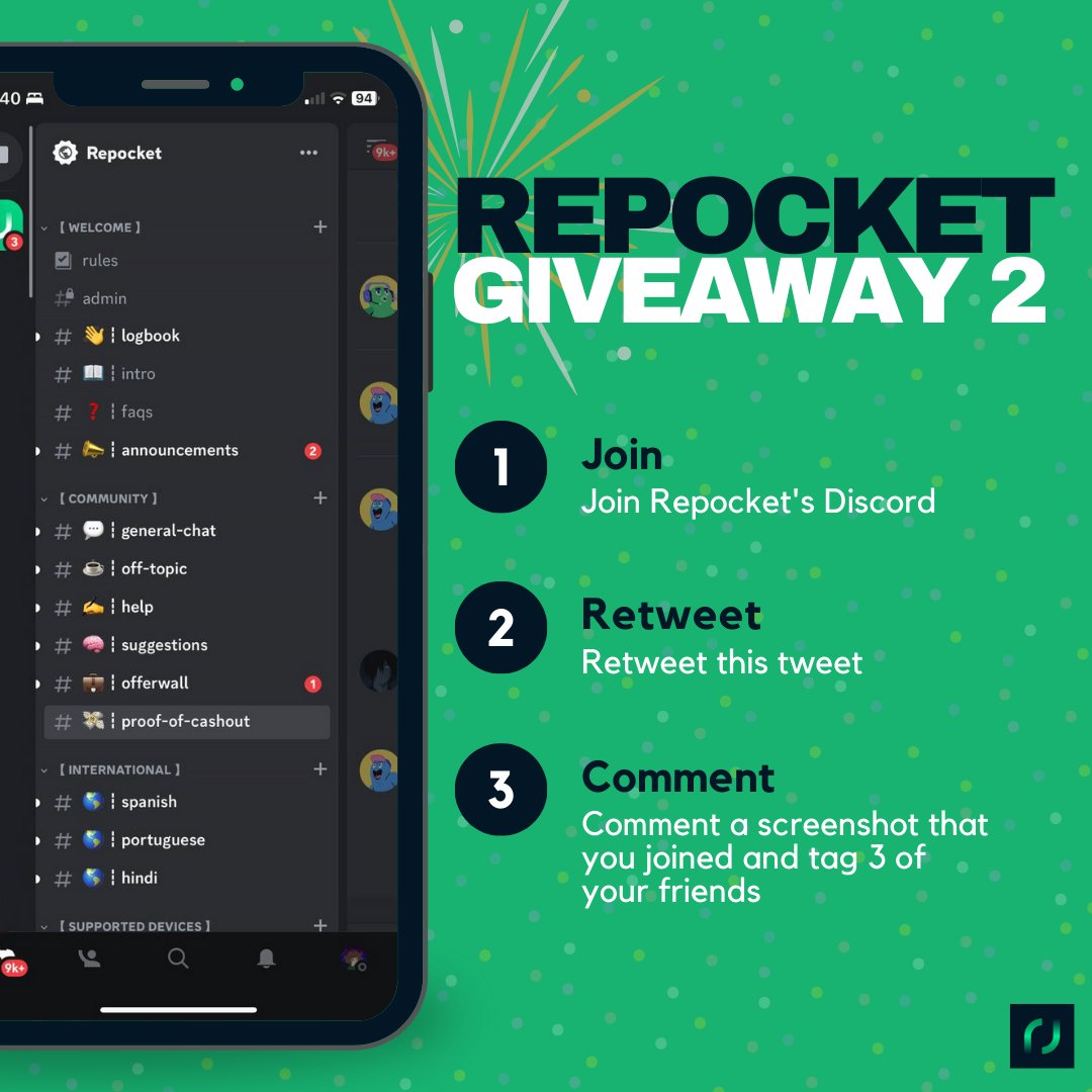 Repocket tweet media