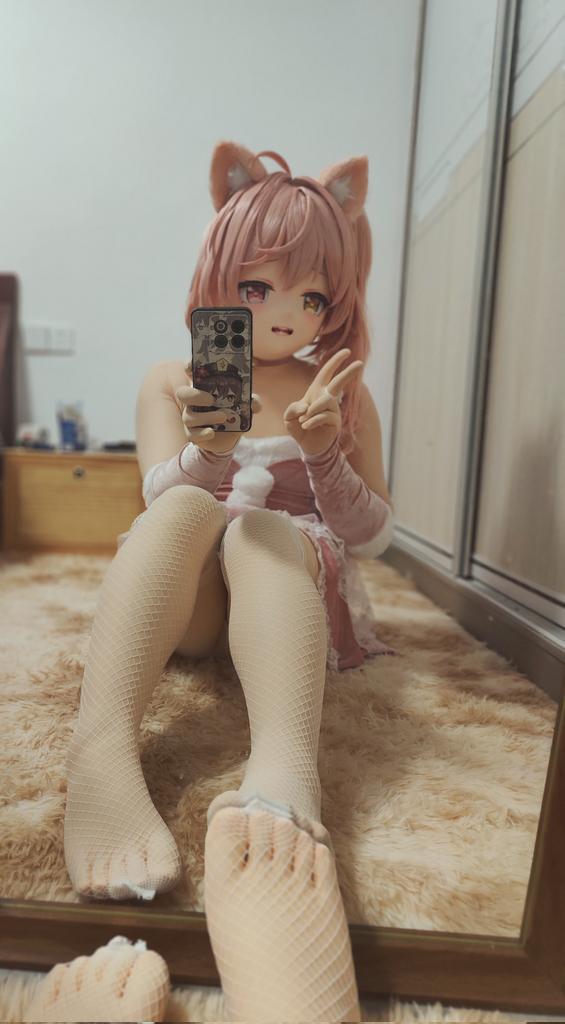 mekomekodesu's tweet photo. 短发我肩宽了好多🙄
#kigurumi https://t.co/dvX4rPj2HS