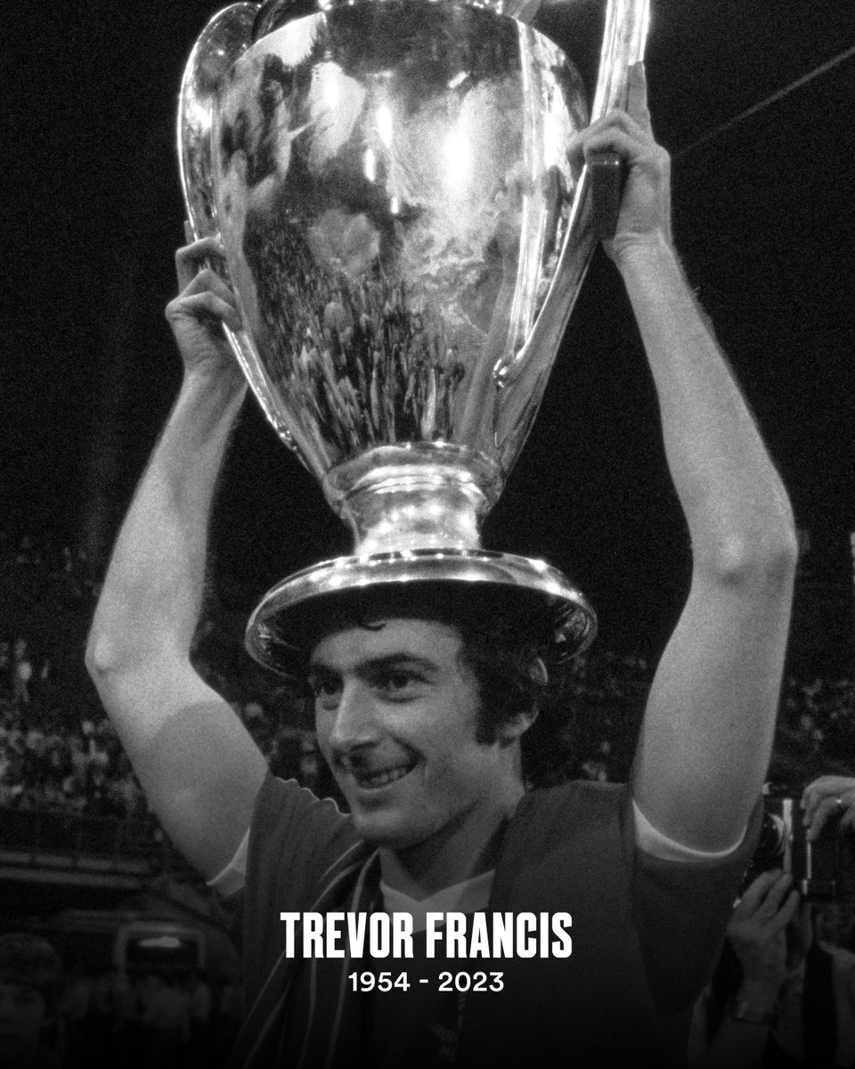 Nottingham Forest is deeply saddened to learn of the passing of two-time European Cup winner, Trevor Francis.

A true Forest legend who will never be forgotten.