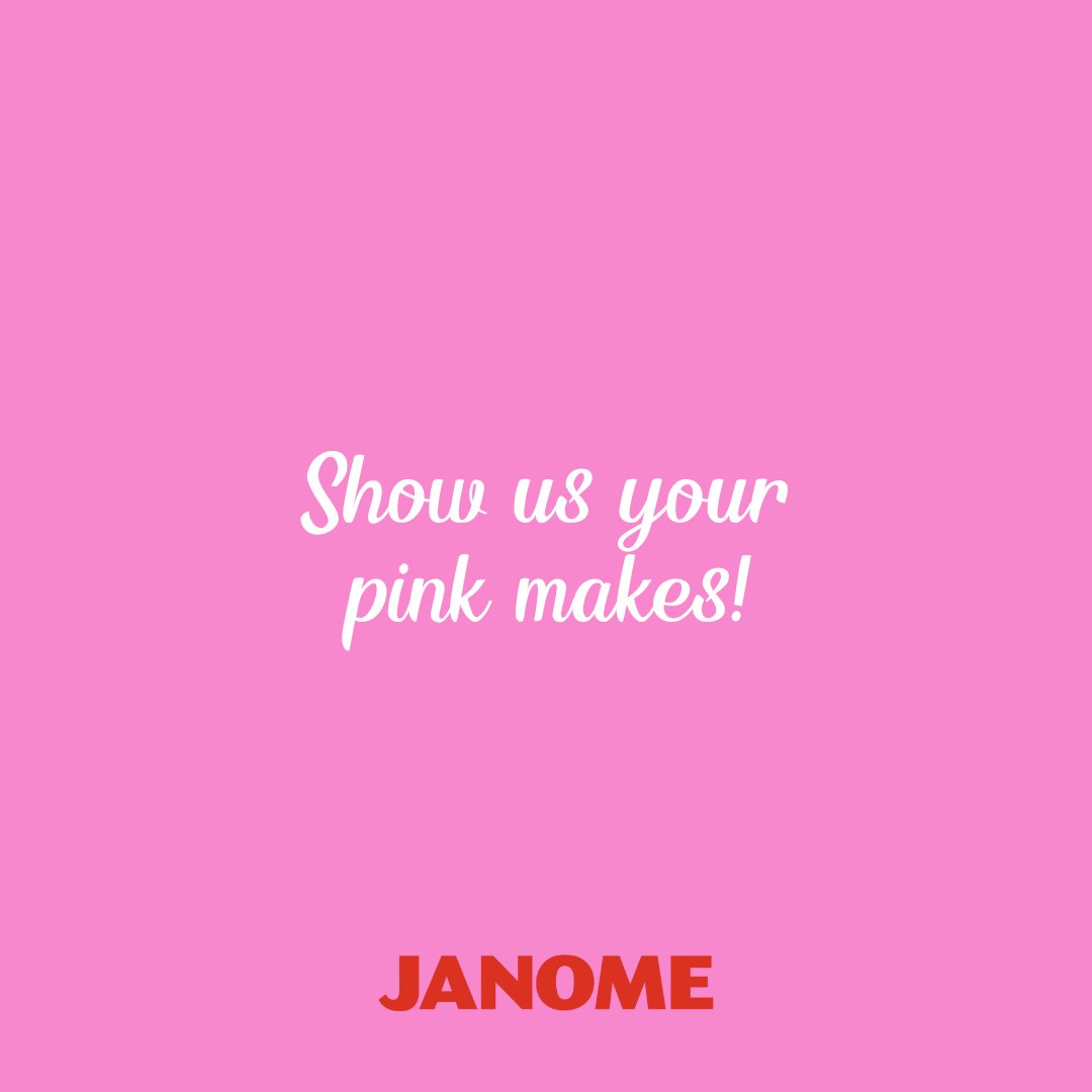 JanomeUK's tweet photo. Hey #Barbie! 👋
In honour of Barbie’s dreamy opening weekend, we want to see your bright and bold pink makes!🌸🌷💖
Tag us using the hashtag #JanomeMakes ✨
.
#janomemakes #sewinguk #sewing #pink https://t.co/dSiObkt4uo