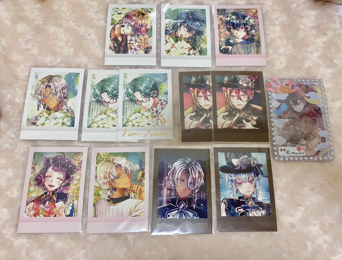 _racn11q's tweet photo. @_zZ
【交換】
悪魔執事と黒い猫 あくねこ ぱしゃこれ 第2弾

譲：バスティン2  ロノ1  フェネス3  ナック(箔1／N1) ラムリ2  フルーレ1  ミヤジ3

求：ルカス

◎郵送にて交換希望   
検索からお気軽にお声掛けください🌼 https://t.co/wjW9WOxUMn