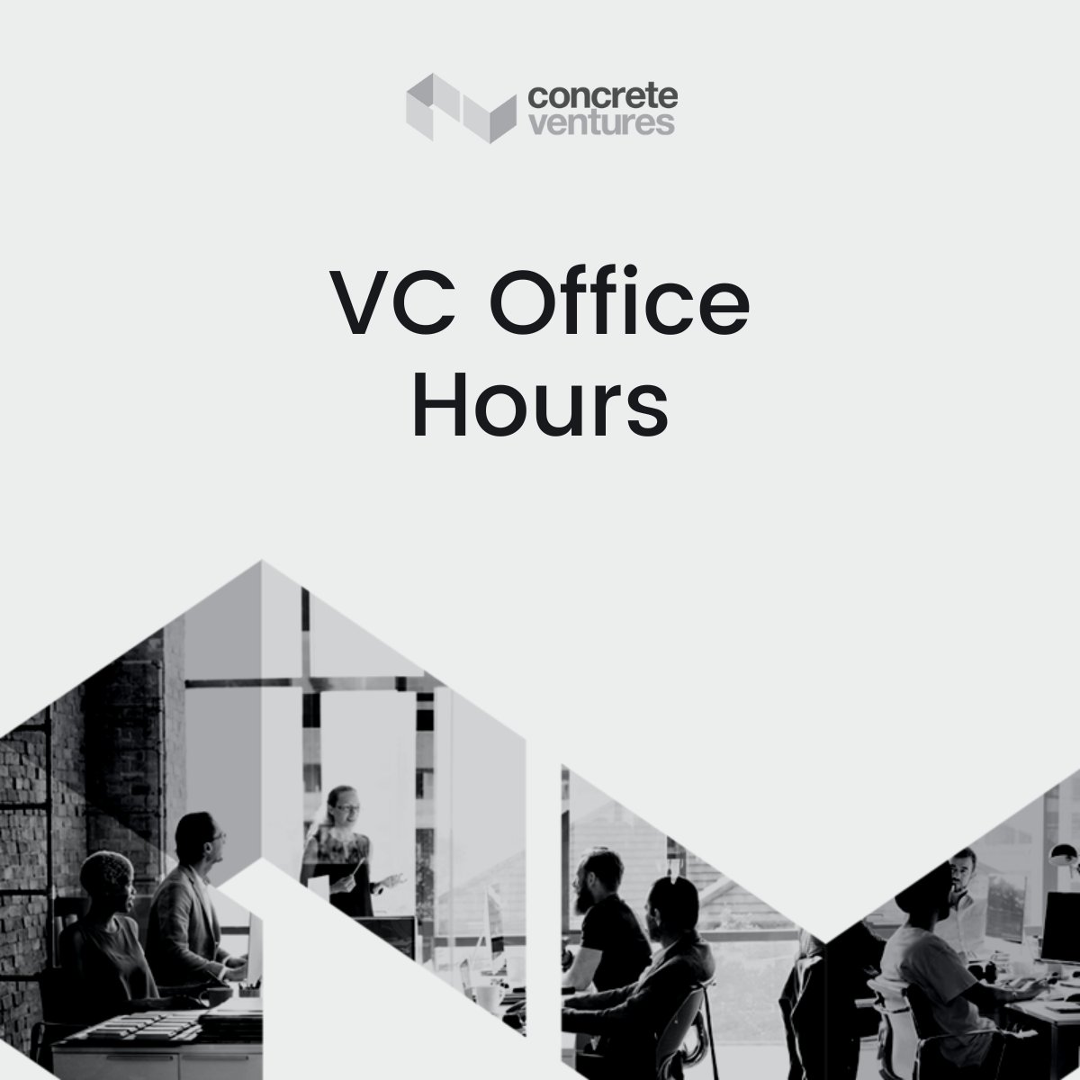 Questions about VC financing? Looking for investor feedback on your idea? We are hosting office hours on July 26! Join us online, or in-person for a 30-minute session: bit.ly/3DrwagR