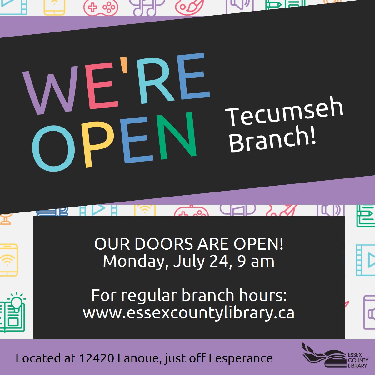Our temporary location located at 12420 Lanoue is open for business! Regular hours resume bit.ly/43qHaGY same great service!