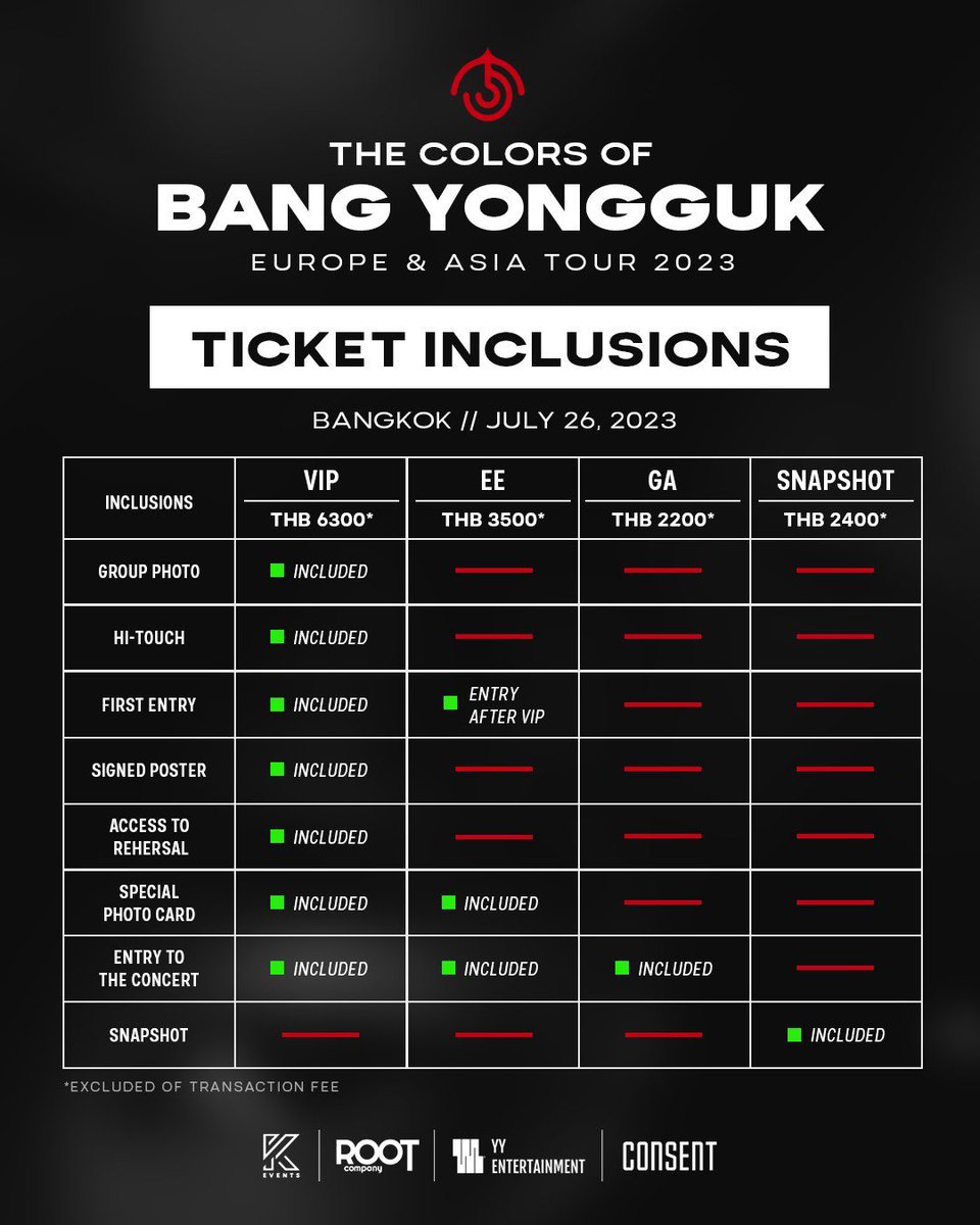 only_daejae's tweet photo. ทุกคนขาาา มาย้ำเวลากันนะคะ สำหรับบัตรโซนต่างๆ และเบเนฟิตที่ได้รับ เผื่อเวลานิดนึง ระวังรถติดนะคะ #THECOLORSOFBANGinBKK https://t.co/8OSM1vWyha