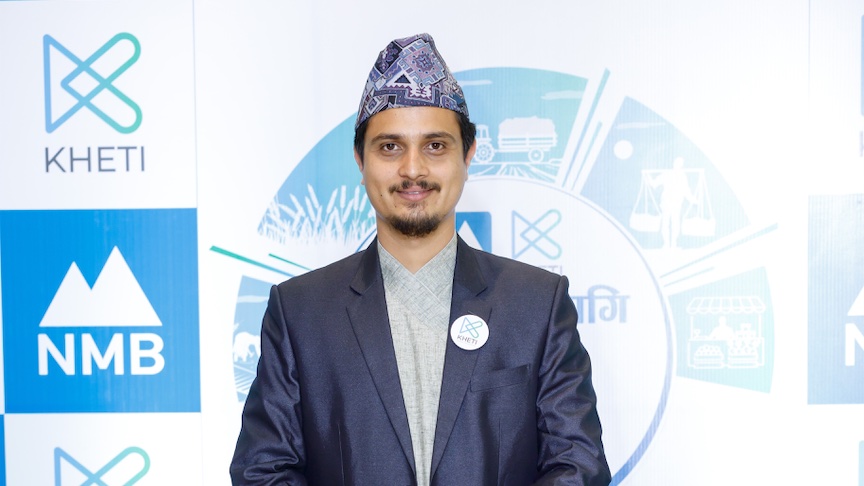 KHETI_AgFinTech's tweet photo. Glimpse of the impact makers on our journey in providing the access to finance to the farmers through our product ' NMB KHETI KARJA'
@DFAT #BPP @nmb_bank
#NMBKHETIKARJA #KHETI #digiloan #farmers #revolutionaryproduct #FirsttimeinNepal #DVExcellus https://t.co/fMoc1Q2XGs