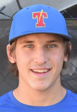 Judith's report on last night's 18-4 mercy loss to Alexandria is up on our site and you can read the details of what happened at Frank Mann Field. Today's Game Two is at Blair with Evan Rishell (below) on the hill. Details at tbolts.org.