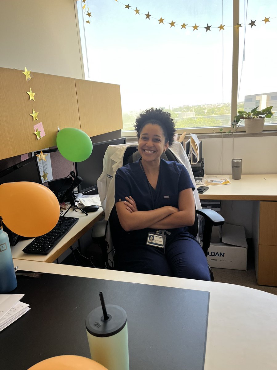 Thanks everyone for the congratulations on my KL2 award! Office décor courtesy of @Dr_Obear <a href="/MehariG_MD/">Mehari Gebreyohanns, MD, FAHA, FAAN</a> #ParthUpadhyaya Special shout out to @KemiDoll and the #GetThatGrant team  #BlackinNeuro #stroke #disparities