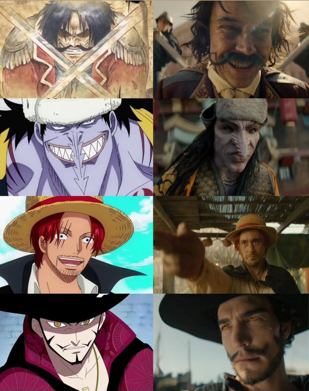 One Piece: Compare os personagens do anime com os do live-action da Netlix  - AdoroCinema