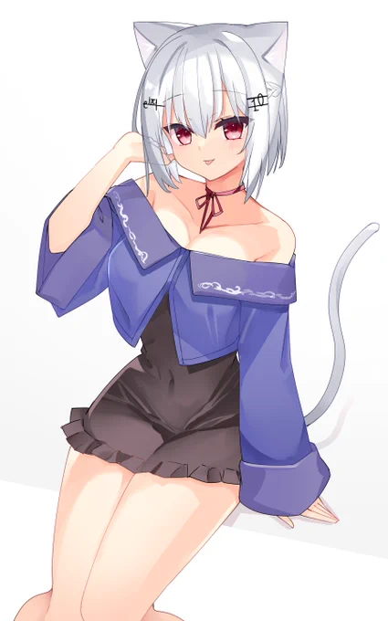 #はかせレポート 久しぶりに猫ちぇの猫耳が描きたかった、と供述しており…… 