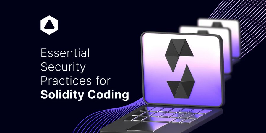 dipoxyz_'s tweet image. The attention on security principles has grown as a result of recent news reports about several hacks in the #cryptocurrency industry

To ensure wholesome safety, we have provided a comprehensive post on #solidity best #Coding techniques. 

#EVM #ETH $ICP

𝙍𝙚𝙖𝙙 𝙈𝙤𝙧𝙚 👇