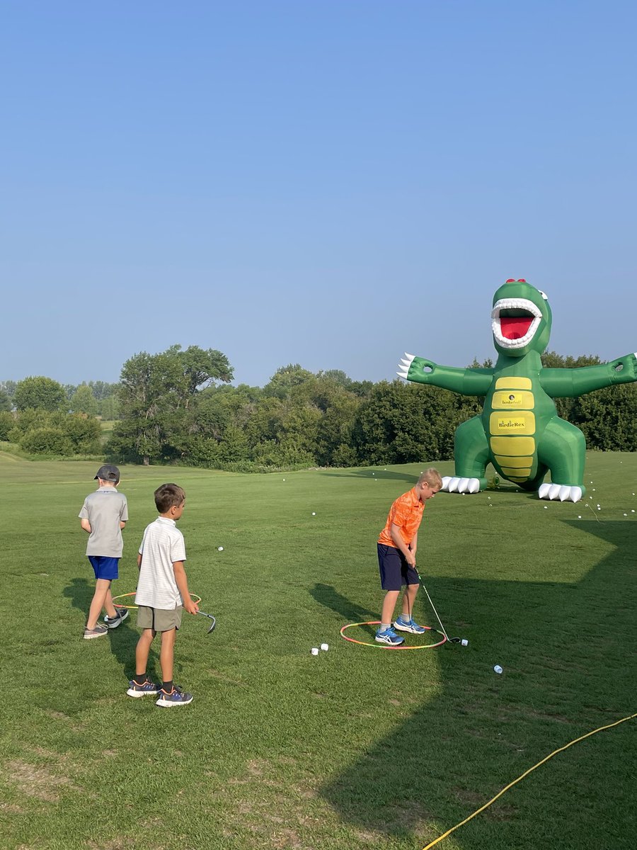 BirdieRex is onsite today for Jr. Golf <a href="/GFCountryClub/">GF Country Club</a> <a href="/MinnesotaPGA/">Minnesota PGA</a>