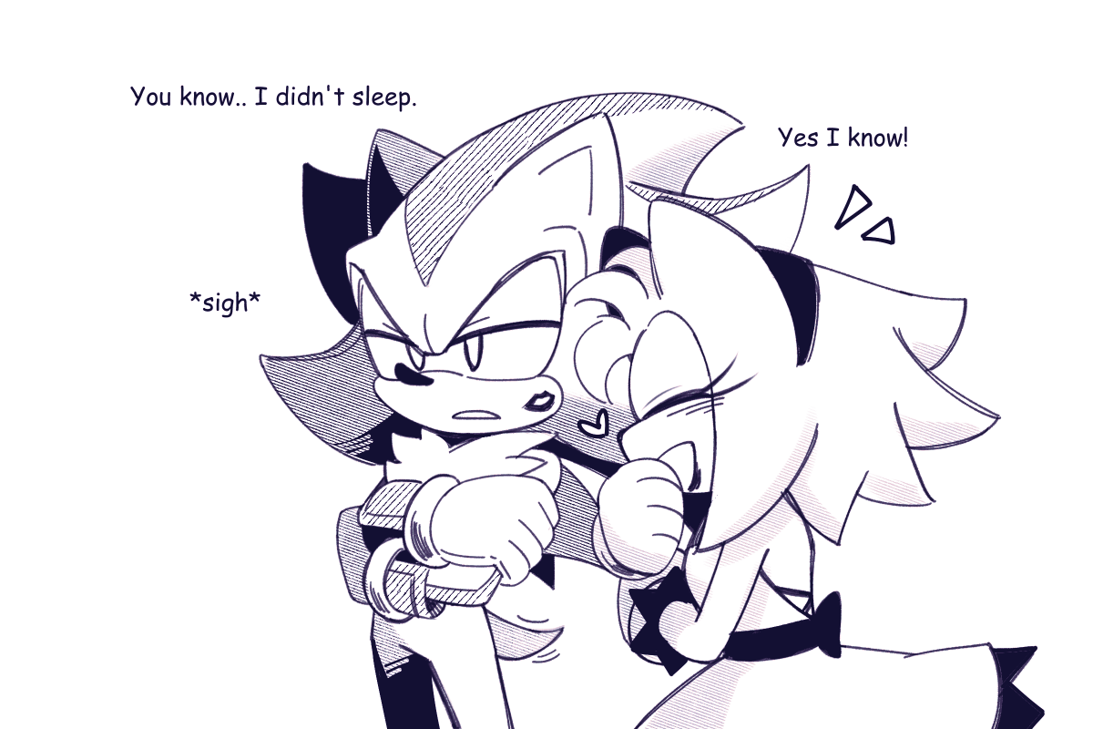 Mini moment in my AU

#shadamy