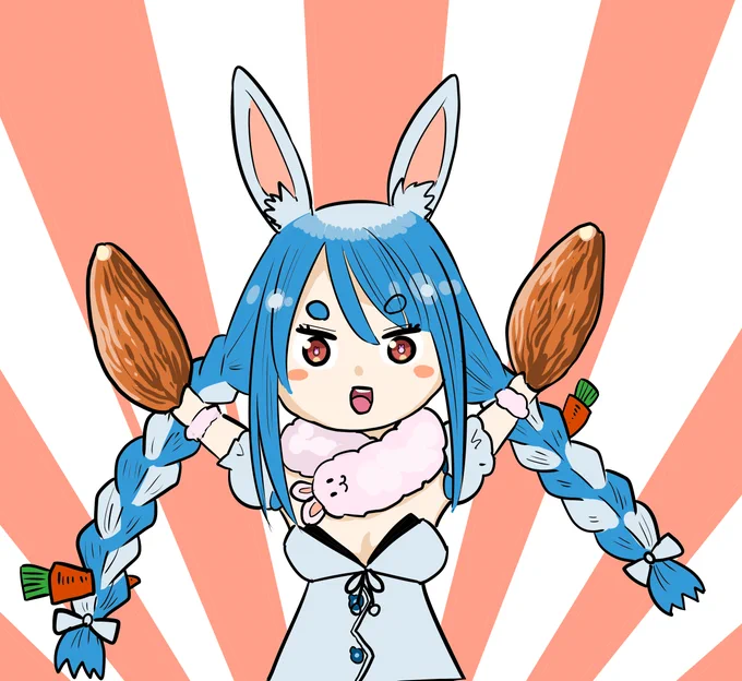 今まで描いたぺこーらさん達。 エルデンリング実況がすごく好きだったので再開待ってます!w #ぺこらーと #兎田ぺこら