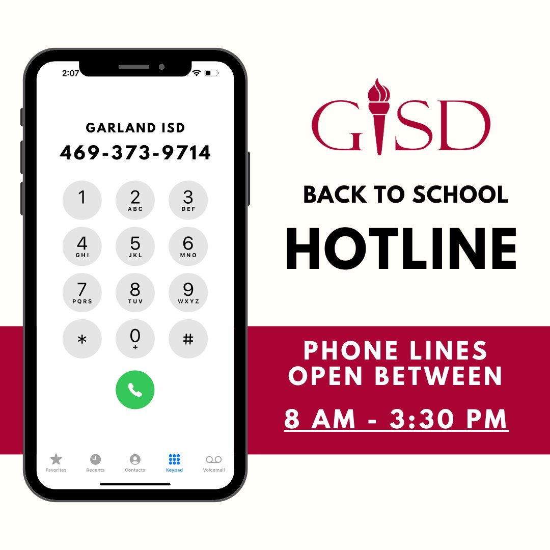 Garland ISD tweet media