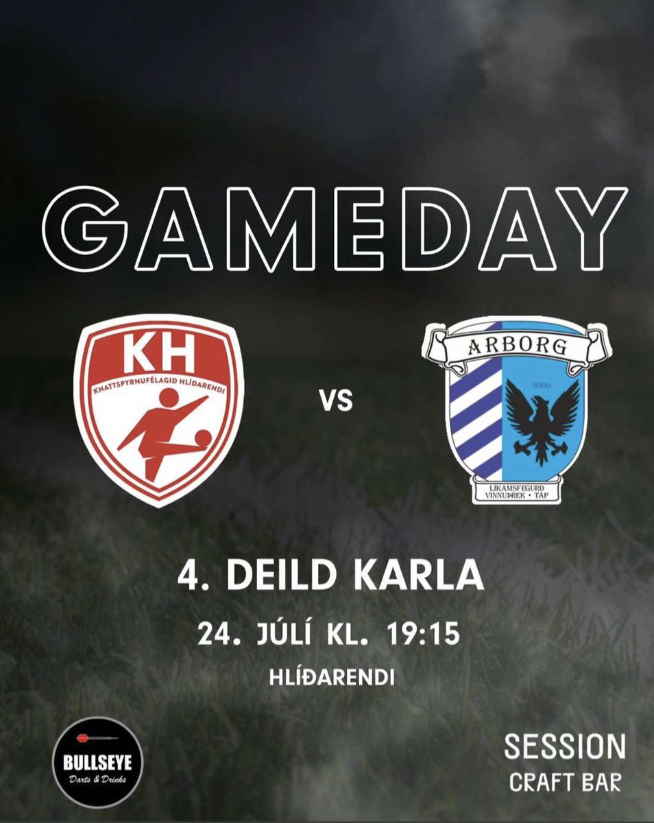 Gameday vs Árborg
19:15 á endanum fagra

Stefnir í alvöru stemningu, viljum sjá sem flest. Ultras með svellkaldan as per usual 👌🏽