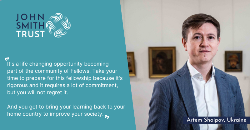 John Smith Trust (@johnsmithtrust) on Twitter photo Applications for our 2023 fellowship programme are open till 30 July!
If you are you an emerging leader and change-maker from Eastern Europe, the Caucasus, or Central Asia, visit our website for more details.
#governance #justice #inclusion #sustainability #Ukraine <a href="/UkrEmbLondon/">Embassy of Ukraine to the UK</a> Applications for our 2023 fellowship programme are open till 30 July!
If you are you an emerging leader and change-maker from Eastern Europe, the Caucasus, or Central Asia, visit our website for more details.
#governance #justice #inclusion #sustainability #Ukraine <a href="/UkrEmbLondon/">Embassy of Ukraine to the UK</a>