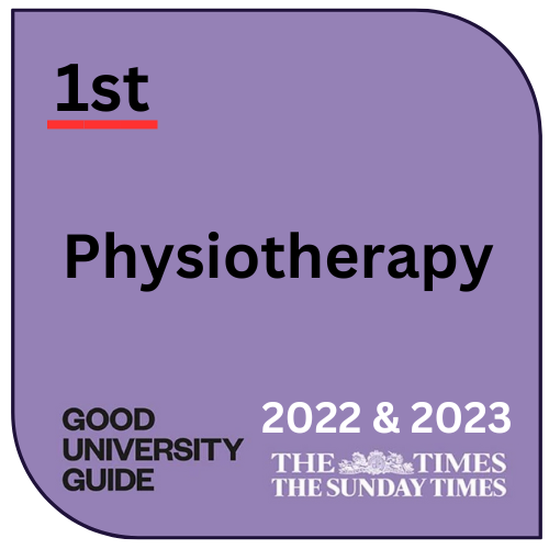 Congratulations to @GCUPhysio for being the top physiotherapy programme for 2 years running in the Times Good Universities Guide! I'm so proud of all of you - physio, paramedicine, and all central services staff. We're an excellent team, and that's more important than rankings.