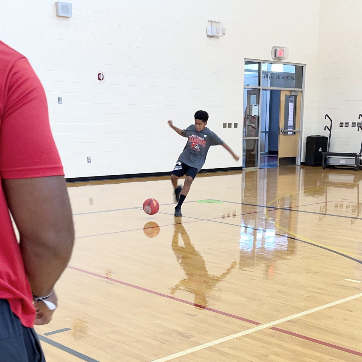 All Sports Camps is starting off this week with some kickball! ⚽️🏀🏈• • • @woodwardacademy #wacamps #wa #woodward #woodwardway #summercamps #summercamp #collegepark #summer2023