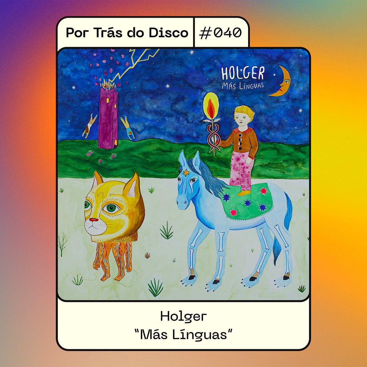 Após cinco anos, <a href="/myholger/">Holger</a> está de volta com um novo álbum: "Más Línguas" (2023). Aproveitando o retorno do grupo, <a href="/cleberfacchi/">Cleber Facchi</a> bateu um papo com a banda que contou tudo que rolou durante as gravações em mais uma edição do Por Trás Do Disco.

🎧 Ouça: bit.ly/3rGjmAK